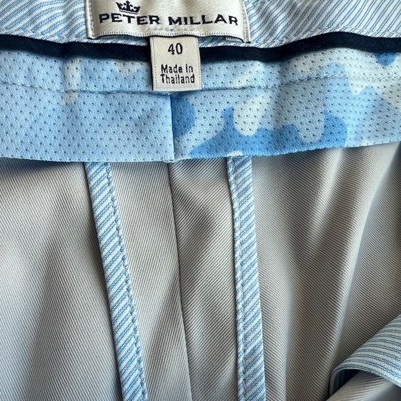 Peter Millar Men’s Gray Golf Shorts Size 40 - Picture 2 of 3